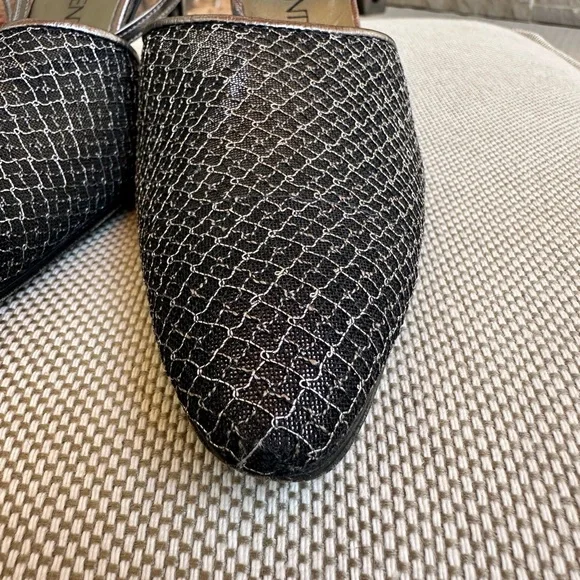 Vintage YSL metallic mesh heels - Picture 13 of 14
